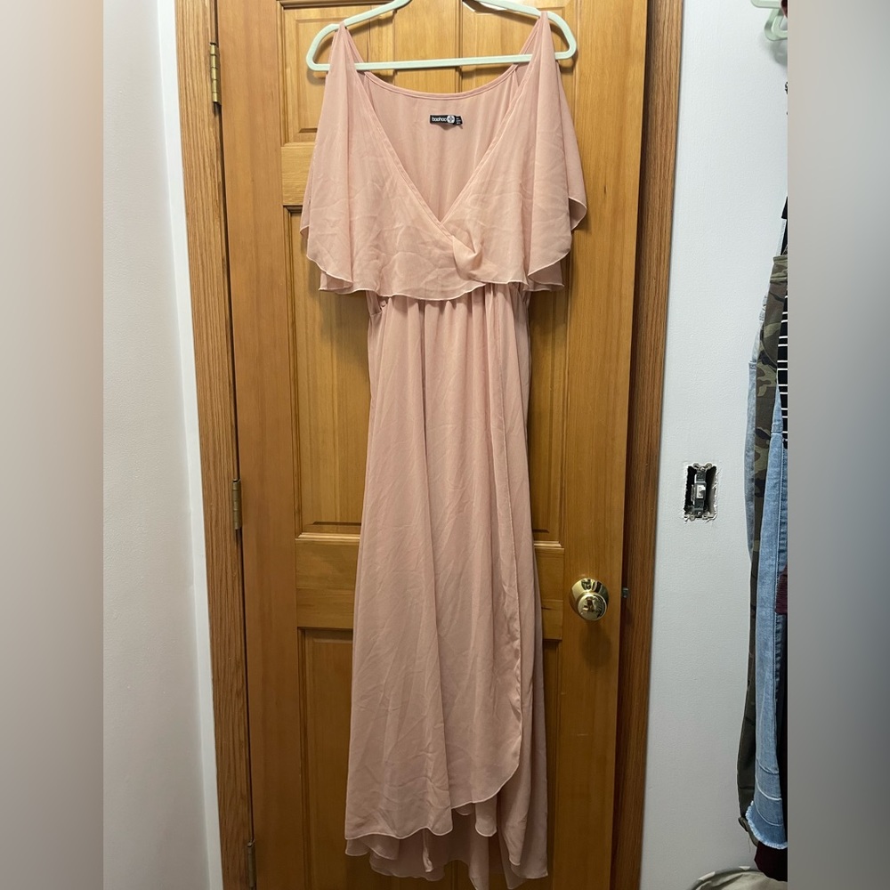 Blush Floor Length Dress